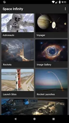 Space Infinity android App screenshot 14