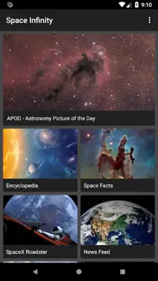 Space Infinity android App screenshot 15