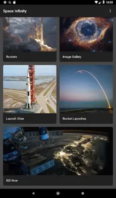 Space Infinity android App screenshot 1